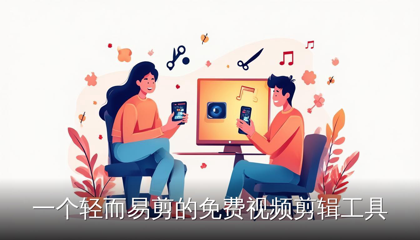 剪映免费视频剪辑工具界面和编辑场景